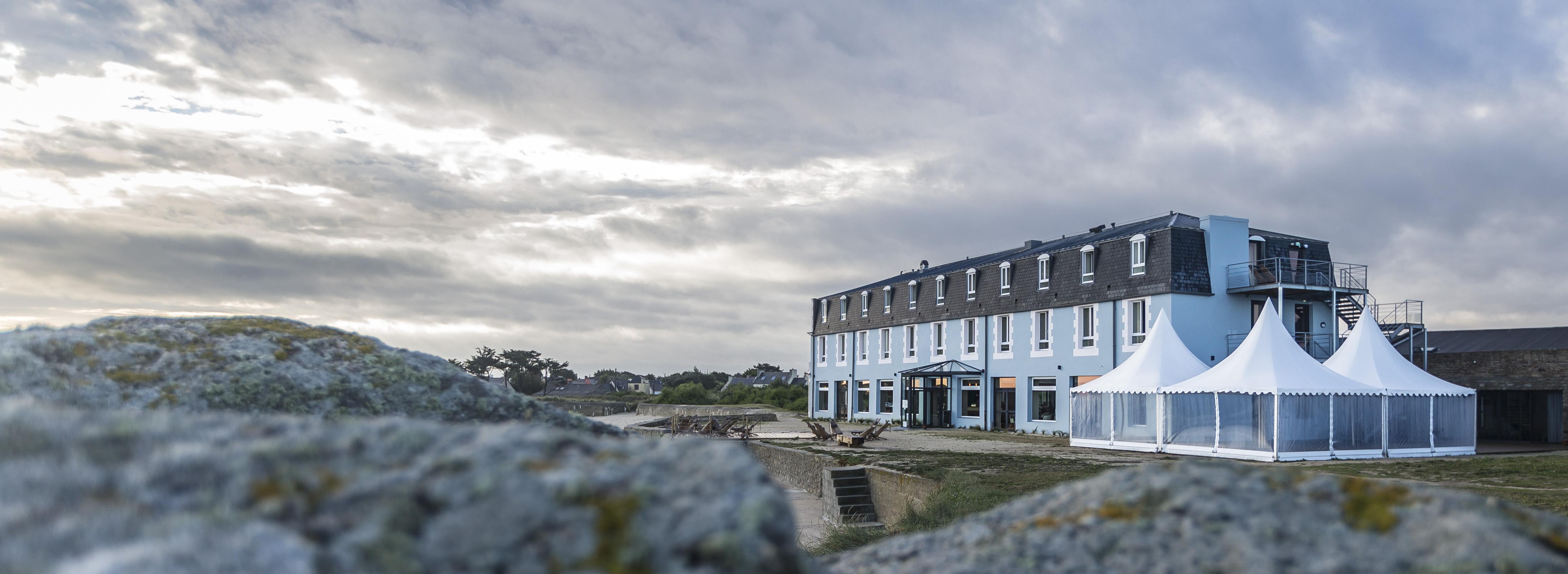 Hotel De La Mer & Spa Brignogan-Plages Dış mekan fotoğraf