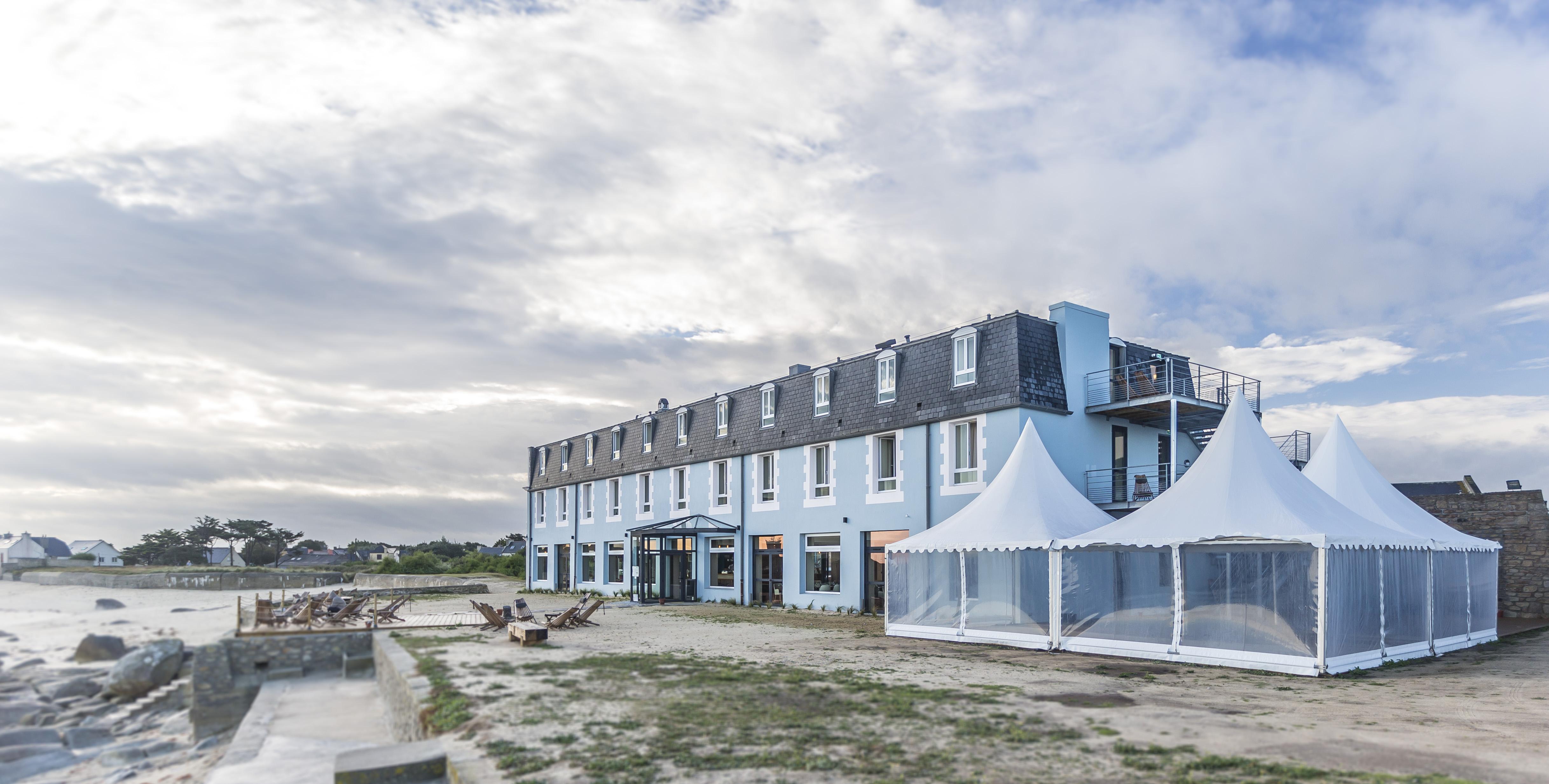 Hotel De La Mer & Spa Brignogan-Plages Dış mekan fotoğraf