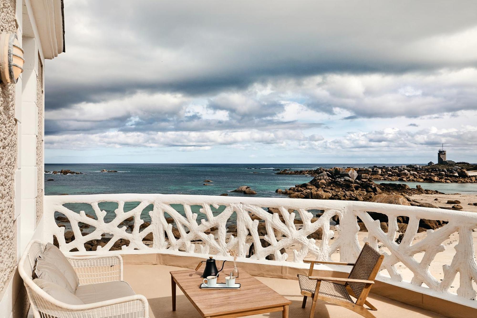 Hotel De La Mer & Spa Brignogan-Plages Dış mekan fotoğraf