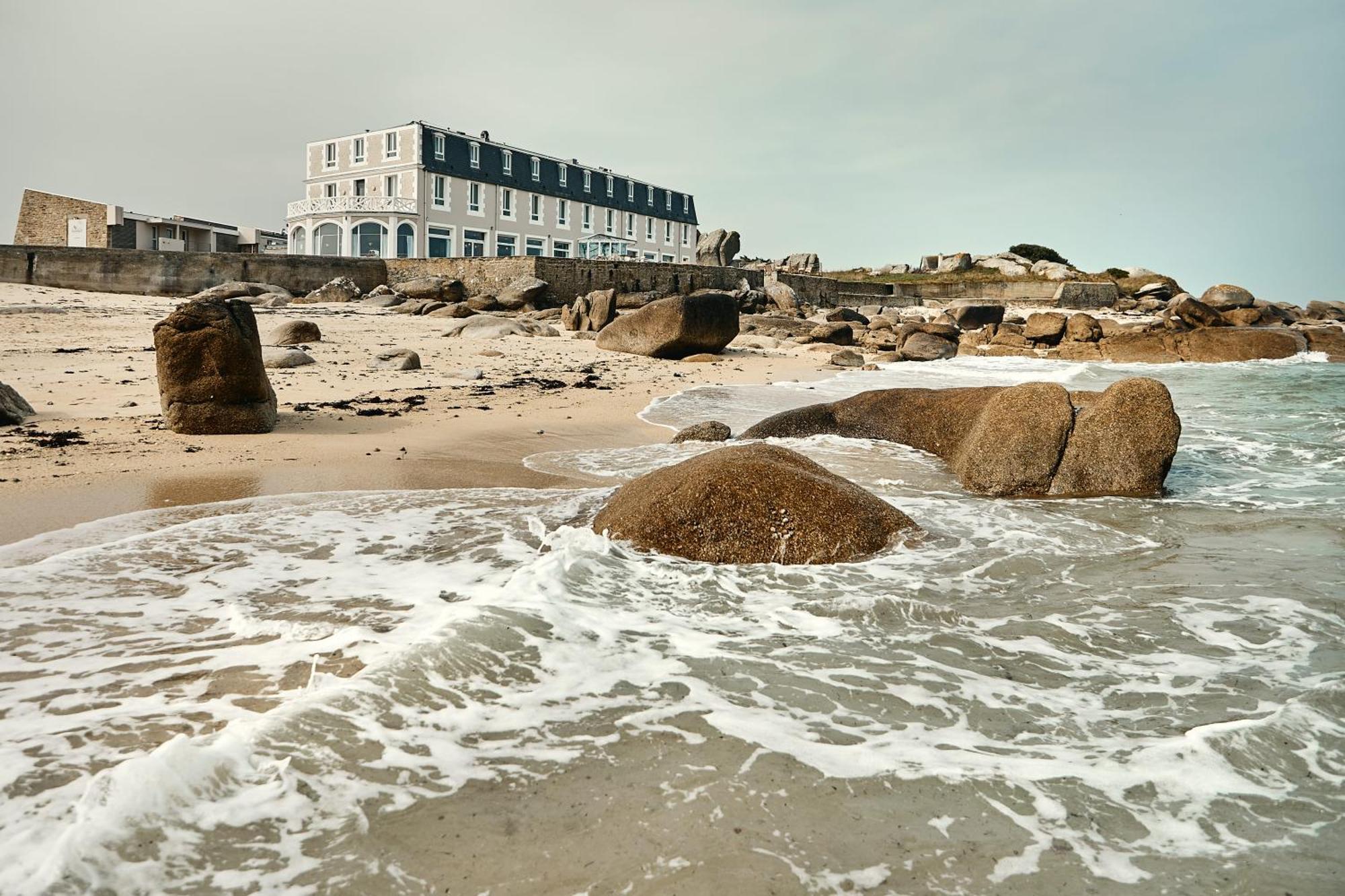 Hotel De La Mer & Spa Brignogan-Plages Dış mekan fotoğraf